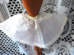 WHITE NYLON SLIP A